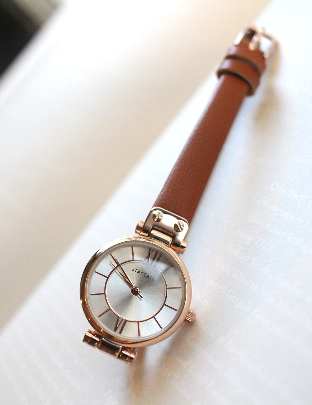 [5color] 스타일리쉬 소프트 컬러 여성 시계